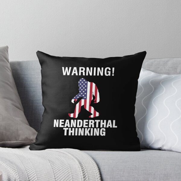 Item preview, Neanderthal Thinking American Flag for Proud Neanderthals designed and sold by timiart.