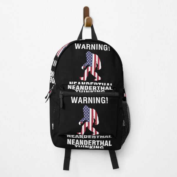 Item preview, Neanderthal Thinking American Flag for Proud Neanderthals designed and sold by timiart.