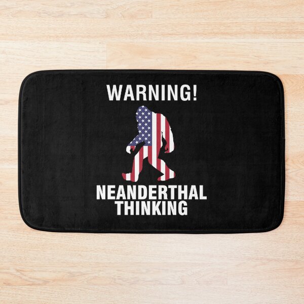 Item preview, Neanderthal Thinking American Flag for Proud Neanderthals designed and sold by timiart.