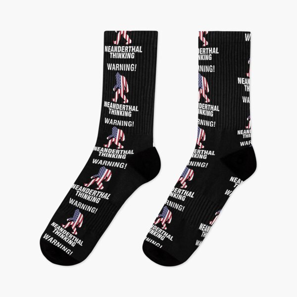 Item preview, Neanderthal Thinking American Flag for Proud Neanderthals designed and sold by timiart.