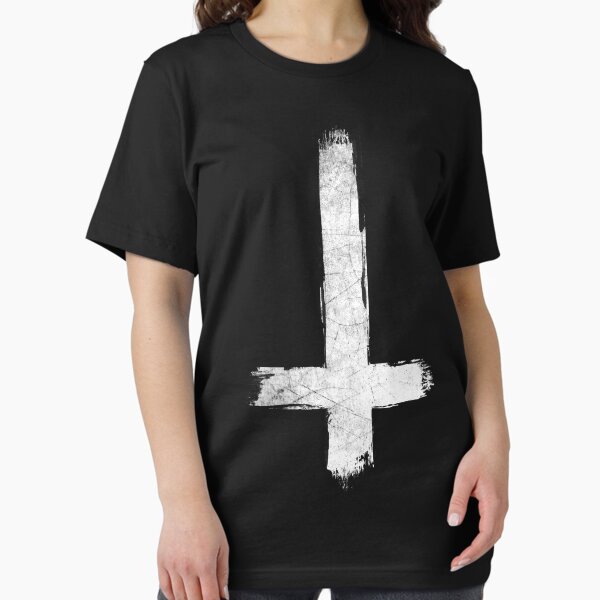 Item preview, Painted Inverted Cross designed and sold by GrizzlyGaz.