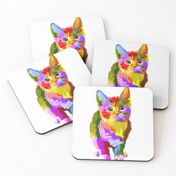 Item preview, Super cute rainbow kitty! designed and sold by SivvysSanctuary.