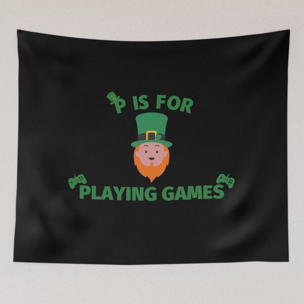 Item preview, P Is For Playing Games designed and sold by SimpleUniverse.
