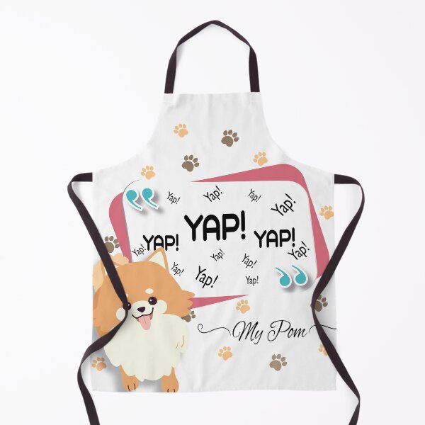 Item preview, Pomeranian quotes YAP YAP barking designed and sold by Night-Music.