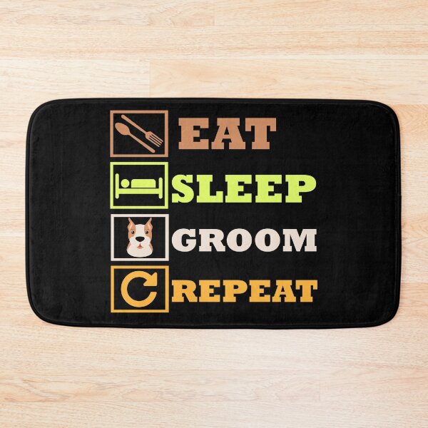 Artikelvorschau, Eat Sleep Groom Repeat entworfen und verkauft von Rami Khalifah.