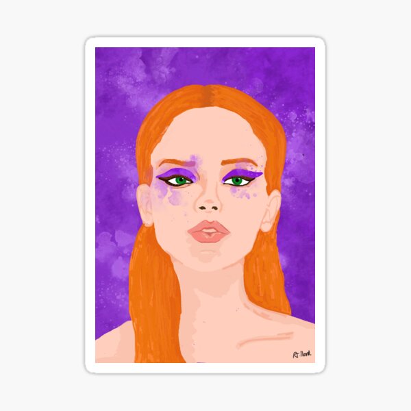 Purple dream Sticker