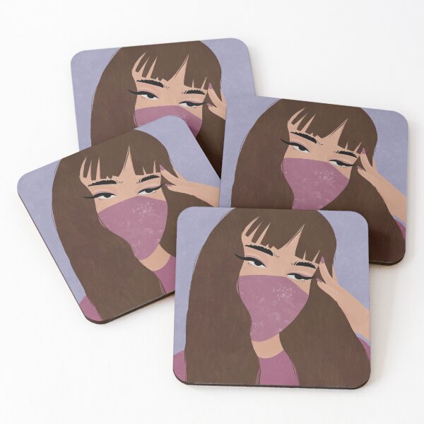Item preview, Pink mask girl designed and sold by Giselle-art.