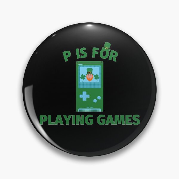 Item preview, P Is For Playing Games designed and sold by SimpleUniverse.
