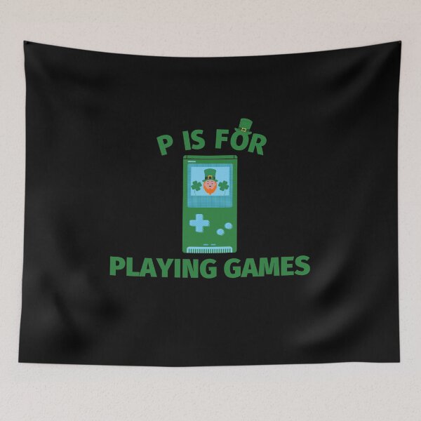 Item preview, P Is For Playing Games designed and sold by SimpleUniverse.