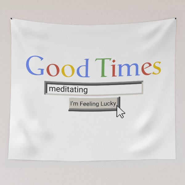Item preview, Good Times Meditating designed and sold by Graograman.