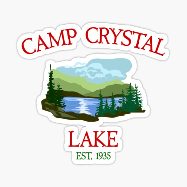 Item preview, Camp crystal lake Jason Friday the 13th logo merch  designed and sold by Pandorazbox.