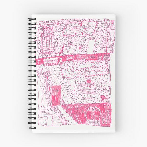 Item preview, pink house designed and sold by natasalata.