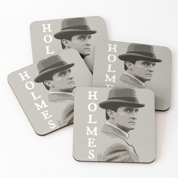 Item preview, Sherlock Holmes Jeremy Brett - Minimal Cutout Art designed and sold by imageren.