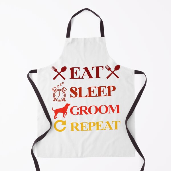 Item preview, Eat Sleep Groom Repeat designed and sold by Rami Khalifah.
