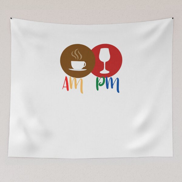 Item preview, Plan For The Day Coffee And Wine ,coffee am wine pm,coffee and wine Lover Gift,coffee lover gift,wine lover designed and sold by PIXEcompany.