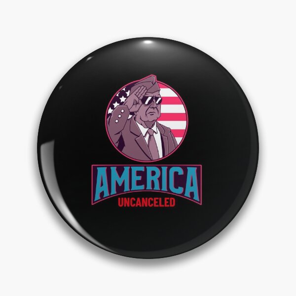 Item preview, American Veteran Saluting behind the American Flag - America Uncanceled designed and sold by WowAllinOne.