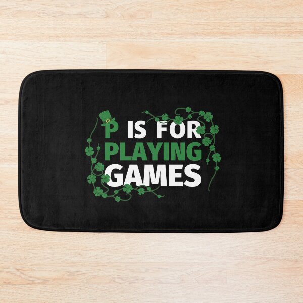 Item preview, P Is For Playing Games designed and sold by SimpleUniverse.