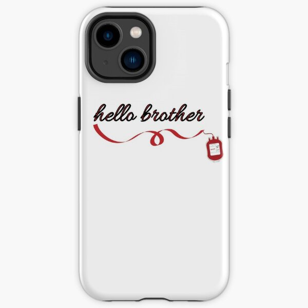 vampire diaries hello brother  iPhone Tough Case