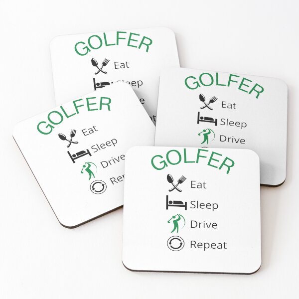 Item preview, Copy of Golfer Eat Sleep Drive Repeat Funny Golfing Sport Design designed and sold by luvvvvvit.