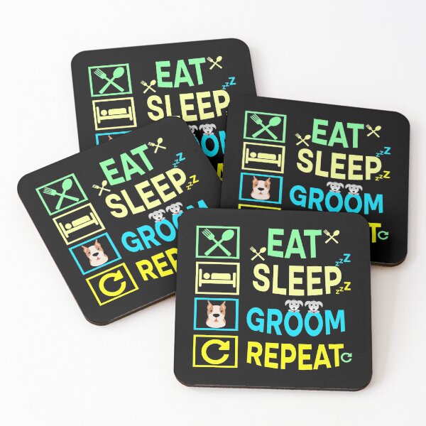 Artikelvorschau, Eat Sleep Groom Repeat entworfen und verkauft von Rami Khalifah.
