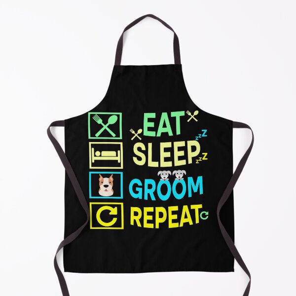 Item preview, Eat Sleep Groom Repeat designed and sold by Rami Khalifah.