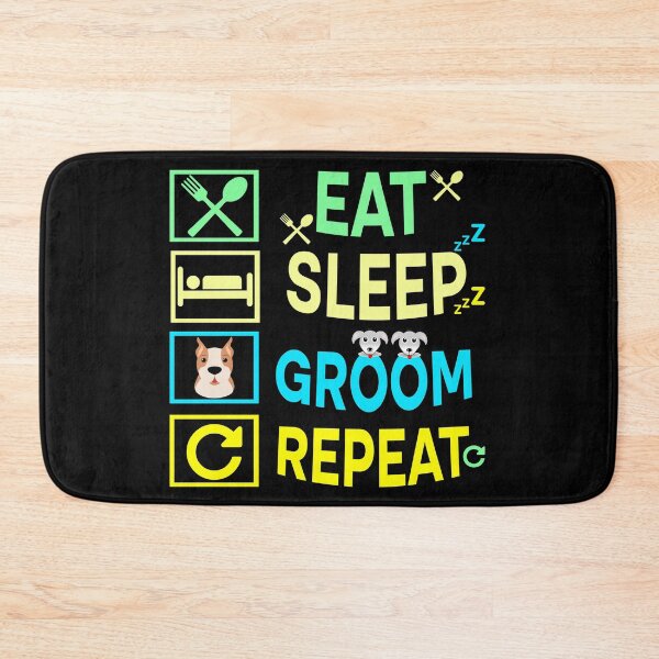 Artikelvorschau, Eat Sleep Groom Repeat entworfen und verkauft von Rami Khalifah.