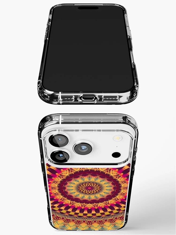 Thumbnail 3 of 5, iPhone Case, Mandala 012 designed and sold by Mandala Of Life.