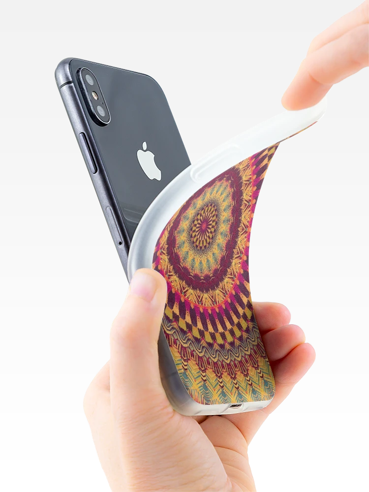 Thumbnail 4 of 5, iPhone Case, Mandala 012 designed and sold by Mandala Of Life.