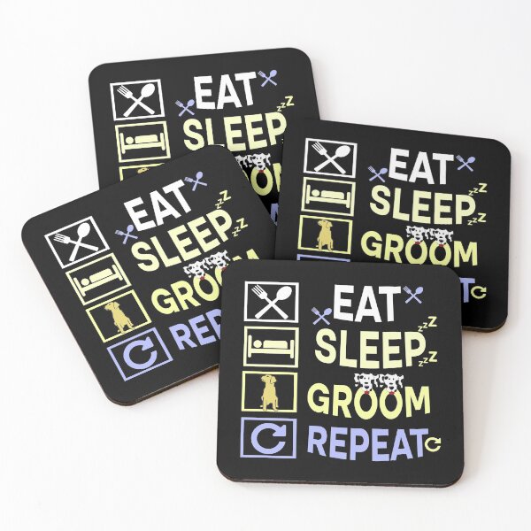 Artikelvorschau, Eat Sleep Groom Repeat entworfen und verkauft von Rami Khalifah.