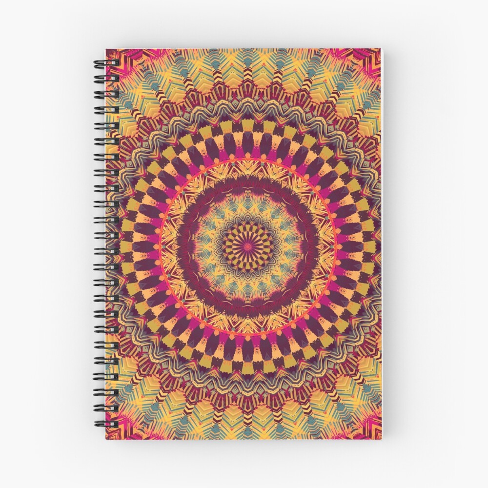 Aperçu de l'œuvre Cahier à spirale créée et vendue par Mandala Of Life.