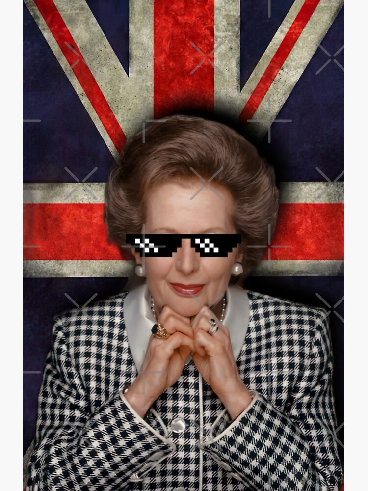 Thumbnail 3 of 3, Sticker, Margaret thug life designed and sold by Skull-blades.