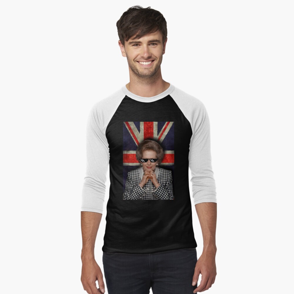 Item preview, Baseball ¾ Sleeve T-Shirt designed and sold by Skull-blades.