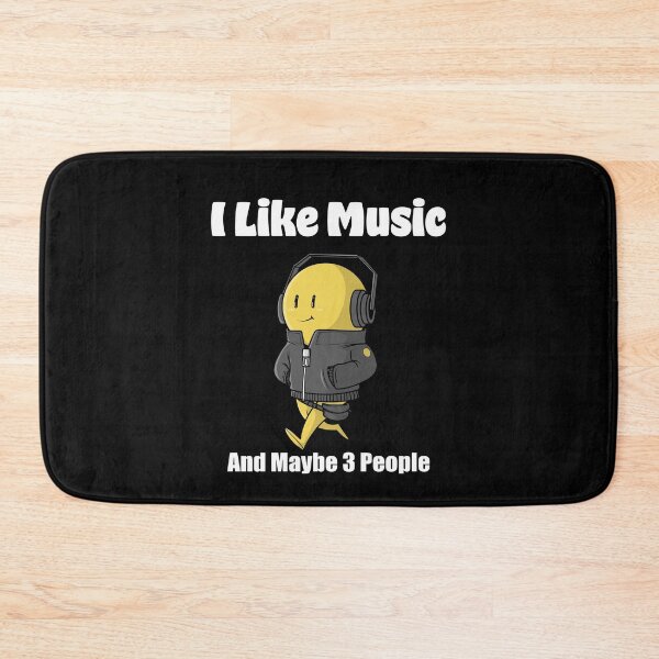 Item preview, I Like Music And Maybe 3 People Music Lovers Mixed Tape Cassette Tapes designed and sold by KLINESTORE.
