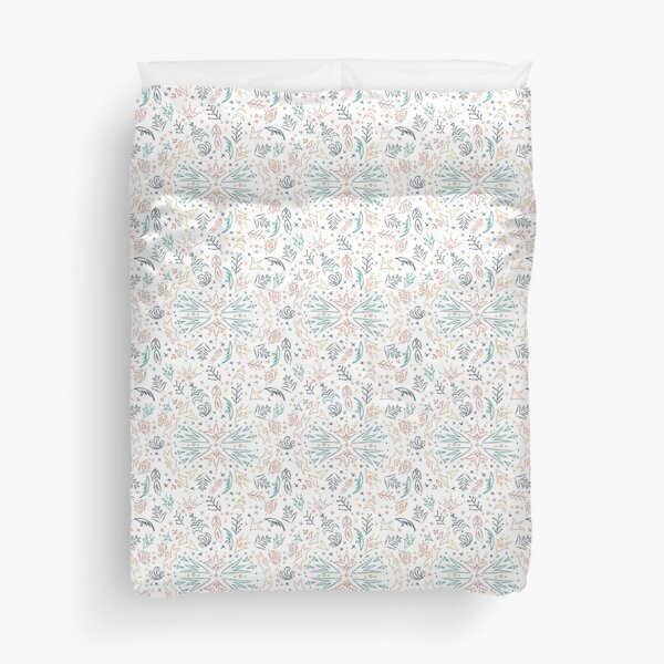 Chic & Colorful Bohemian Geometric Pattern Duvet Cover