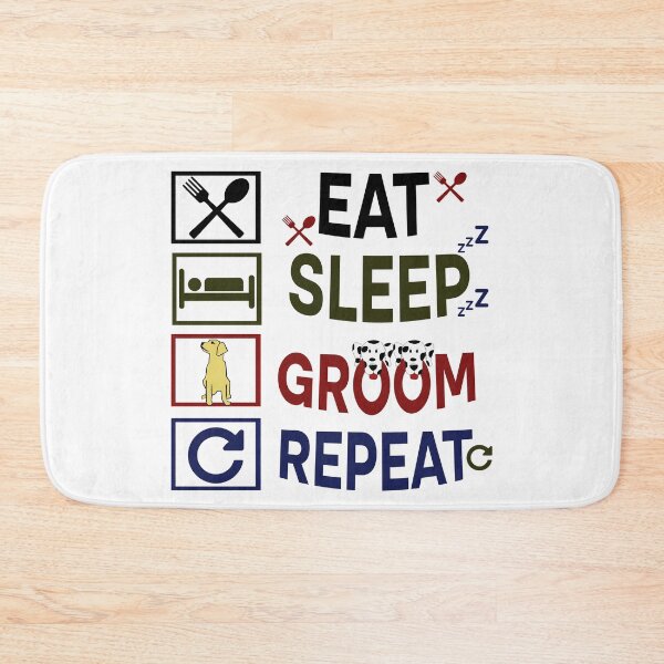 Artikelvorschau, Eat Sleep Groom Repeat entworfen und verkauft von Rami Khalifah.