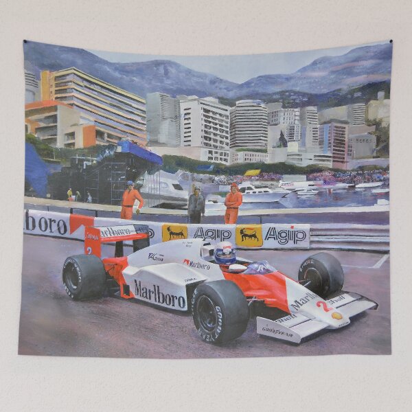 Item preview, Alain Prost - Artwork by Eder Costa Barcellos designed and sold by Eder Costa Barcellos.