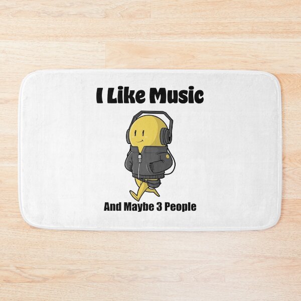 Item preview, I Like Music And Maybe 3 People Music Lovers Mixed Tape Cassette Tapes designed and sold by KLINESTORE.