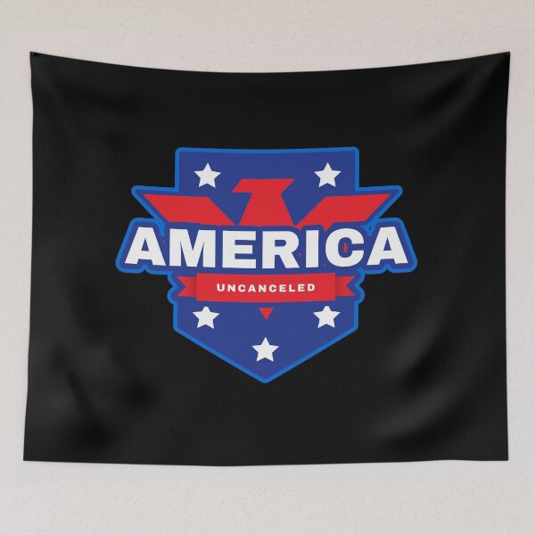 Item preview, Eagle with the American Flag Colours - America Uncanceled designed and sold by WowAllinOne.