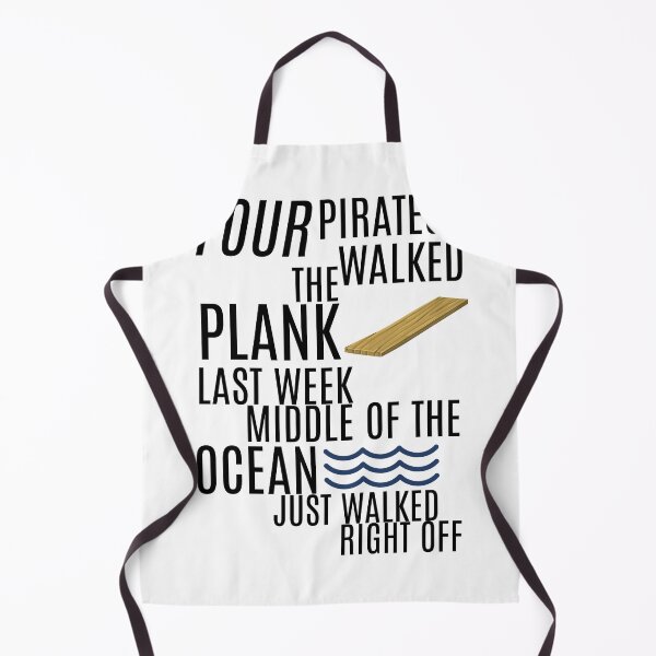Item preview, Galavant-Inspired "Four Pirates Walked the Plank" designed and sold by mulberrydragon.