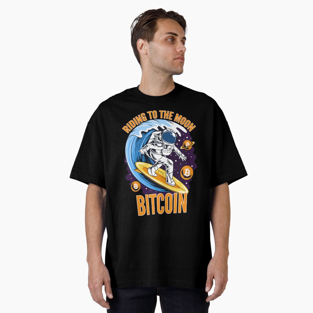Riding to the Moon Bitcoin BTC Crypto