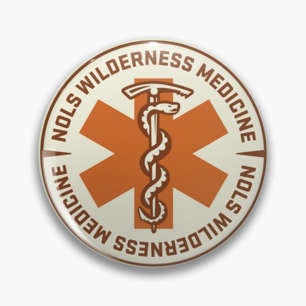 Wilderness First Aid Certified 3”Patch and Vinyl Sticker Decal Set