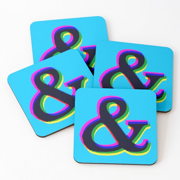 Item preview, Letterpress CMYK Ampersand designed and sold by hannahasprey.