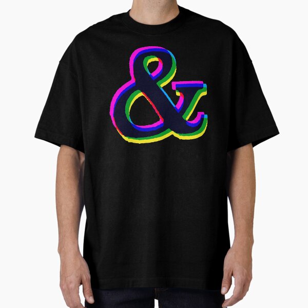 Vista previa del artículo con la obra «Tipografía CMYK Ampersand», diseñado y vendido por hannahasprey.