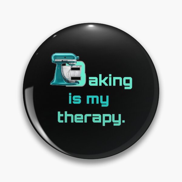 Item preview, baking quote. baking is my therapy designed and sold by doctors-apparel.