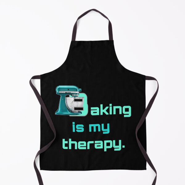 Item preview, baking quote. baking is my therapy designed and sold by doctors-apparel.