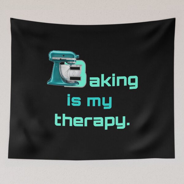 Item preview, baking quote. baking is my therapy designed and sold by doctors-apparel.