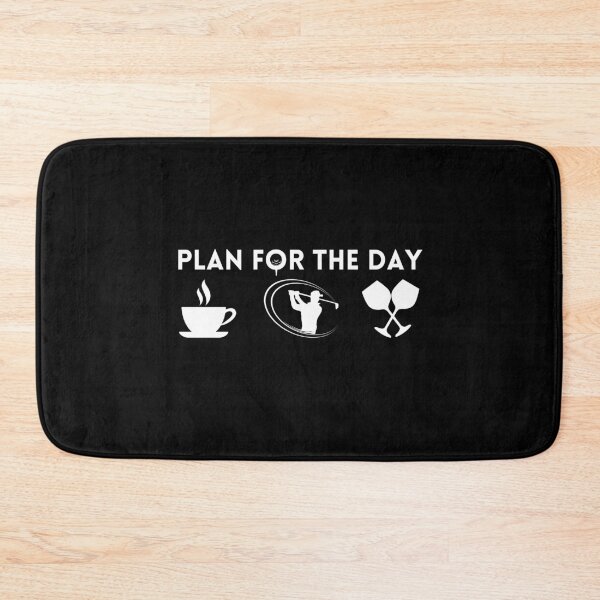 Item preview, Plan For The Day Coffee Golf And Wine ,Golf Lover Gift,coffee lover gift,wine lover designed and sold by PIXEcompany.