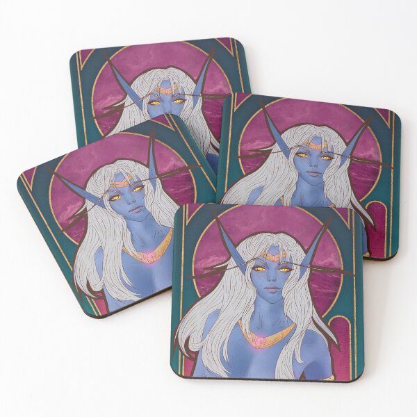 Item preview, Fanart: Tarot card in Art Nouveau style: The Empress, Azshara designed and sold by AlexaelArtworks.