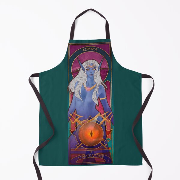 Item preview, Fanart: Tarot card in Art Nouveau style: The Empress, Azshara designed and sold by AlexaelArtworks.