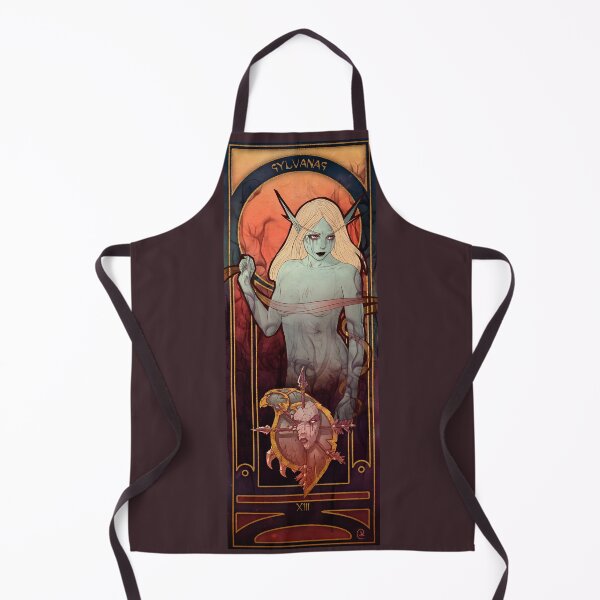 Item preview, Fanart: Tarot card in Art Nouveau style: Death, Sylvanas designed and sold by AlexaelArtworks.